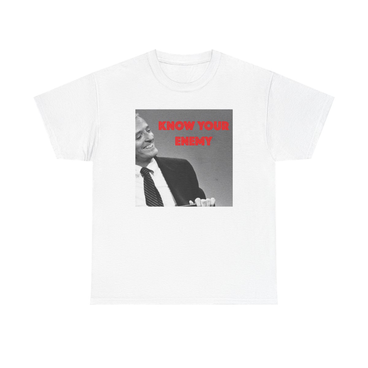 Know Your Enemy T-Shirt | Retro Photo Graphic Tee | Know Your Enemy Podcast - Official t-shirts merchandise
