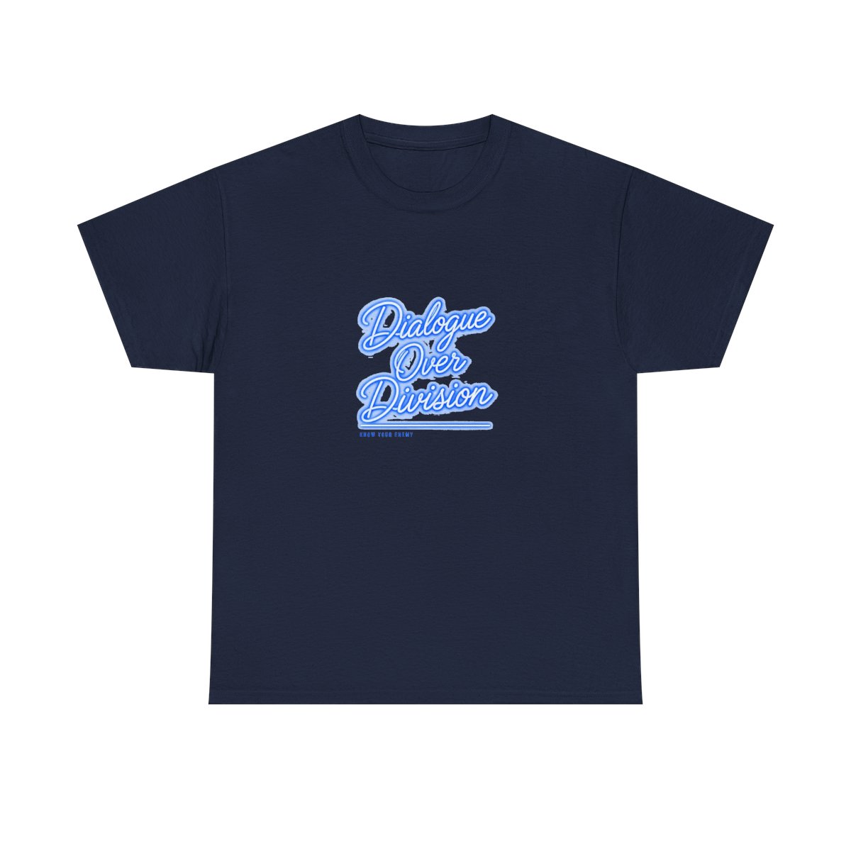 Know Your Enemy "Dialogue Over Division" Unisex Tee - alternate angle 5, merchandise